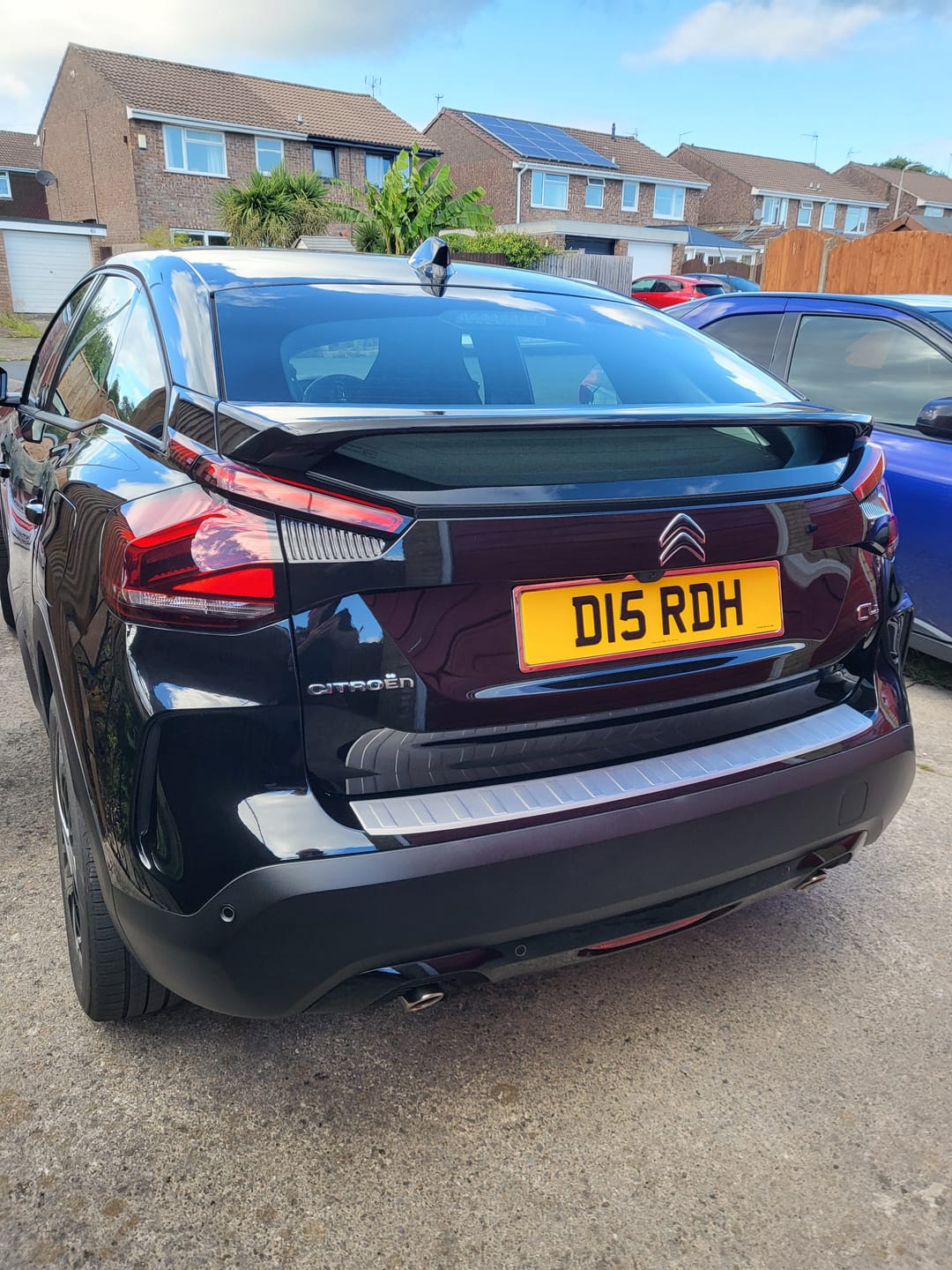 Customer photo review of 3D Gel UK Acrylic Number Plate