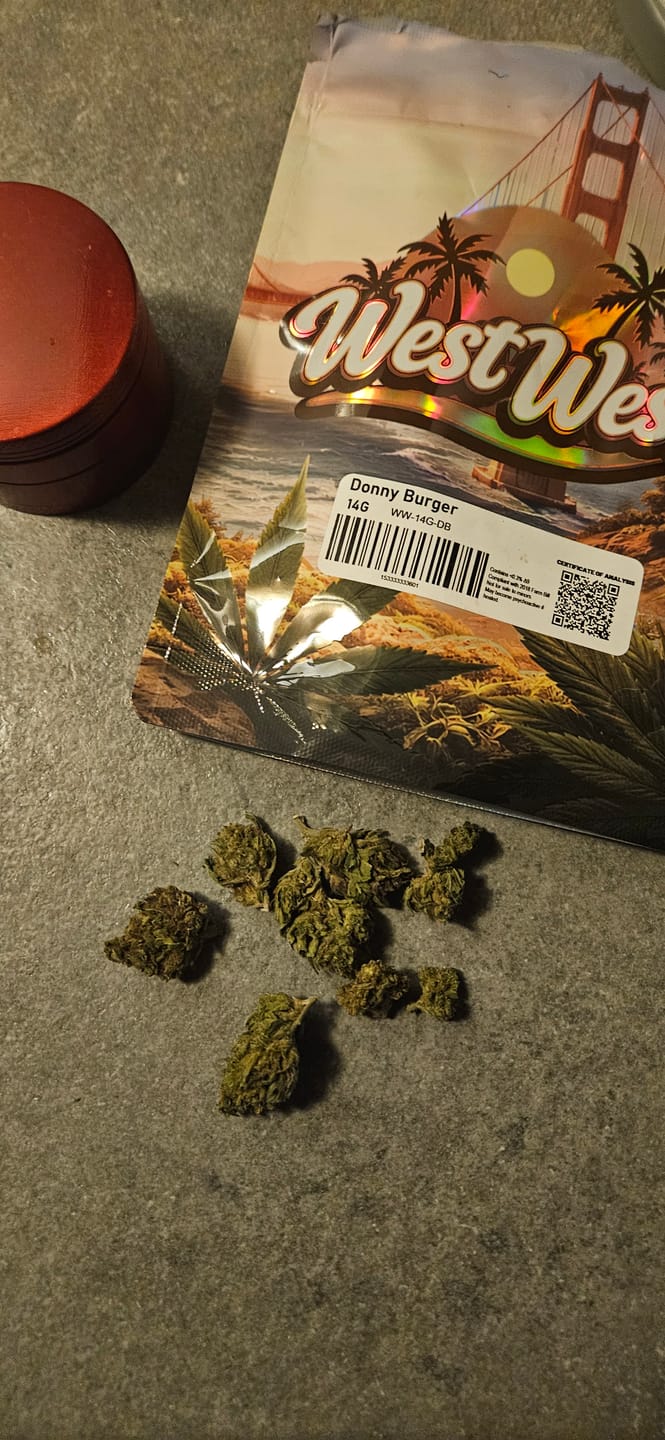 Customer photo review of West West Brand - Donny Burger - 14 Grams - Indica