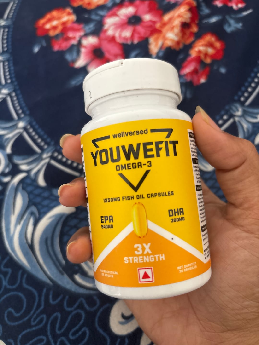 Customer photo review of YouWeFit Omega-3 Fish Oil (30 Capsules), 1250mg