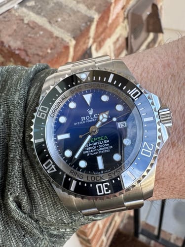 Customer photo review of Rolex Daytona Rainbow GOLD