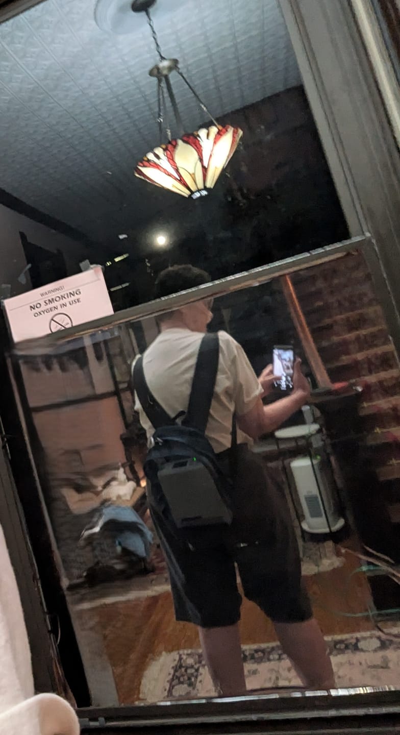 Customer photo review of Inogen Rove 6 Portable Oxygen Concentrator, On Demand Flow