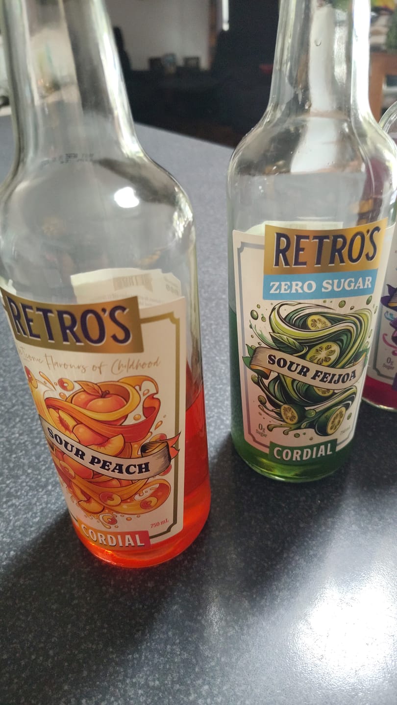 Customer photo review of Sour Peach 750mL