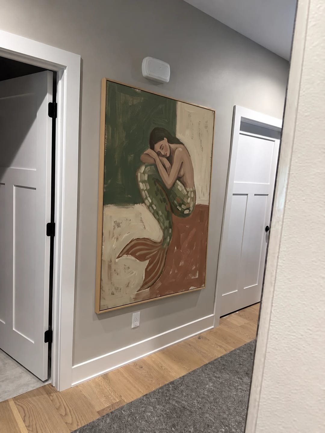 Customer photo review of Modern Folk Art｜Resting Mermaid