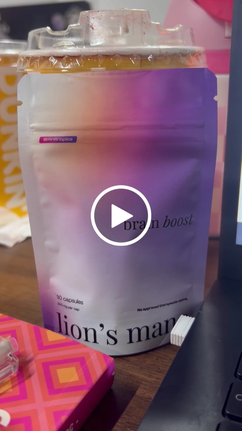 Customer video review of Omnitropics™ Brain Boost Premium Lion's Mane (30 Capsules)