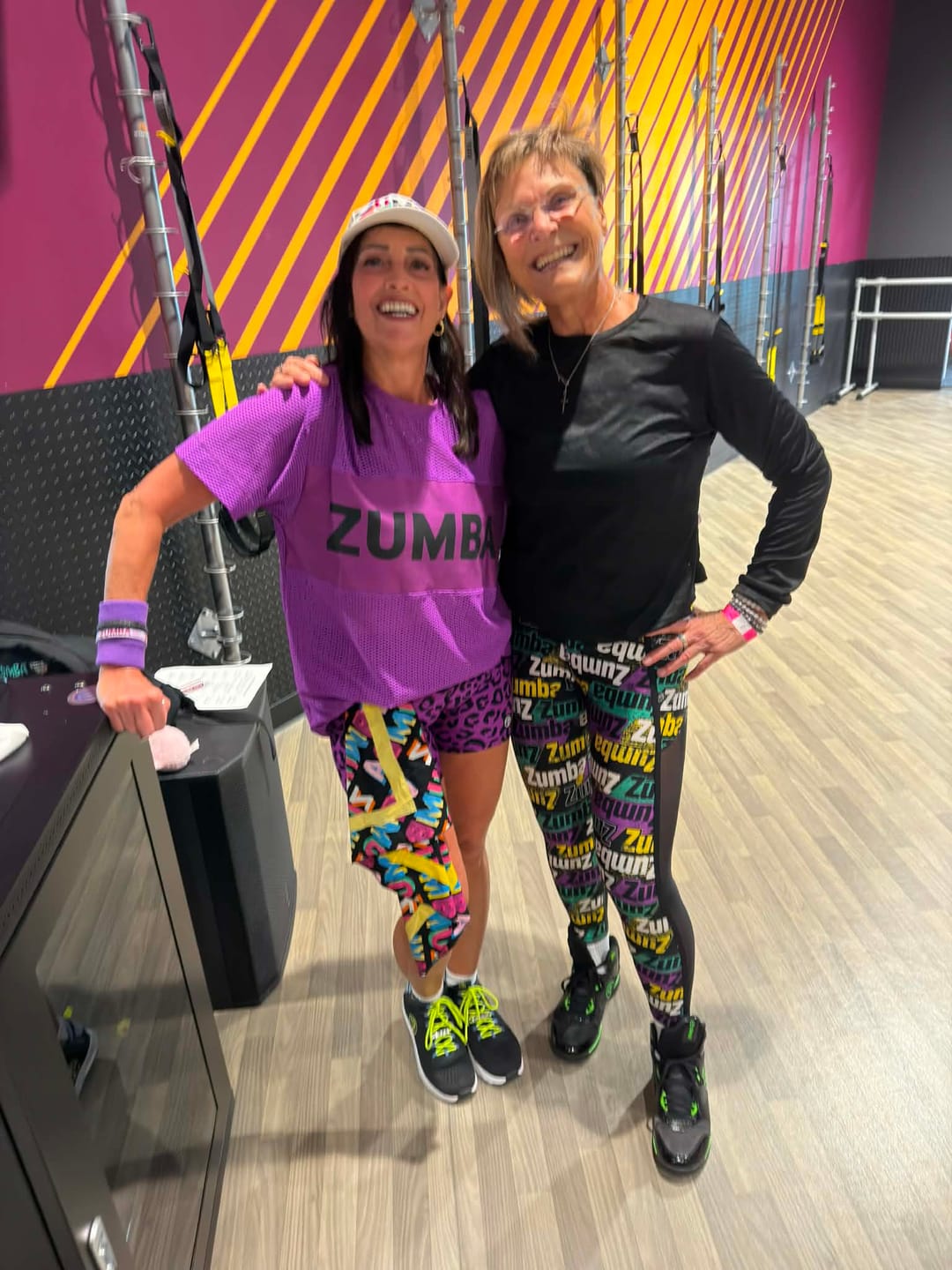 Customer photo review of Ultrabright High Waisted Biker Shorts