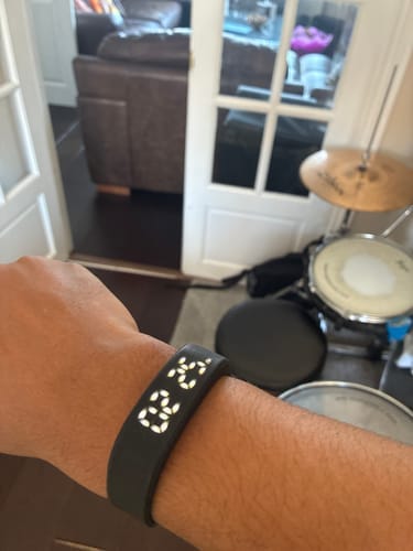 Customer photo review of Bracelet de Réveil Silencieux