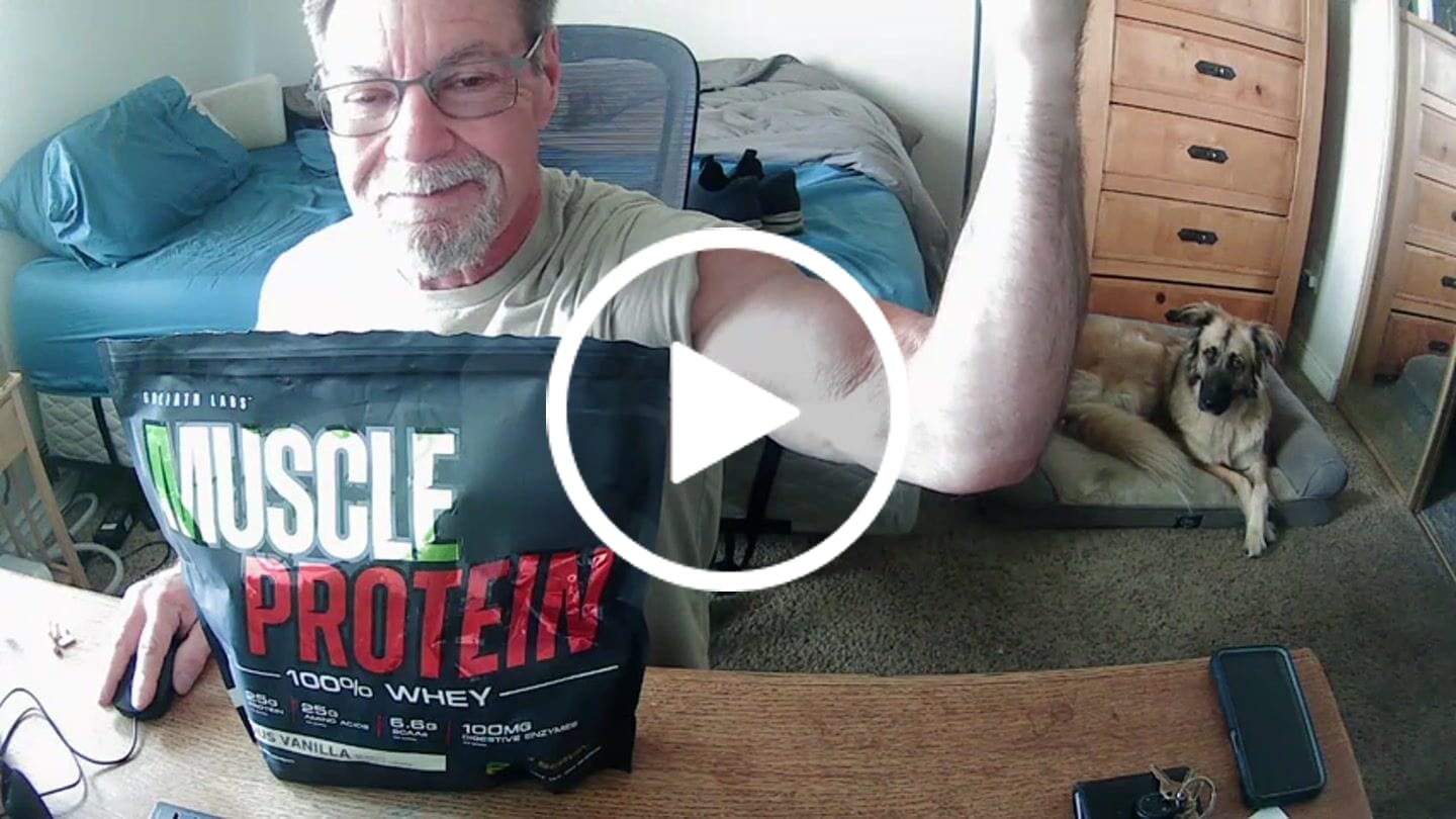 Customer video review of 100% Whey Protein Powder