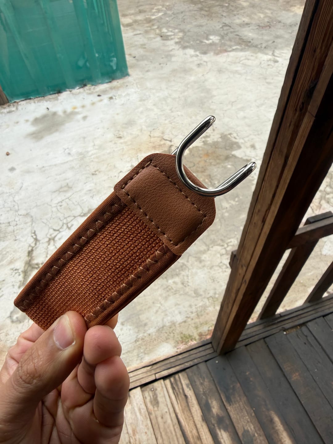 Customer photo review of Hook'Em™ Belt Strap