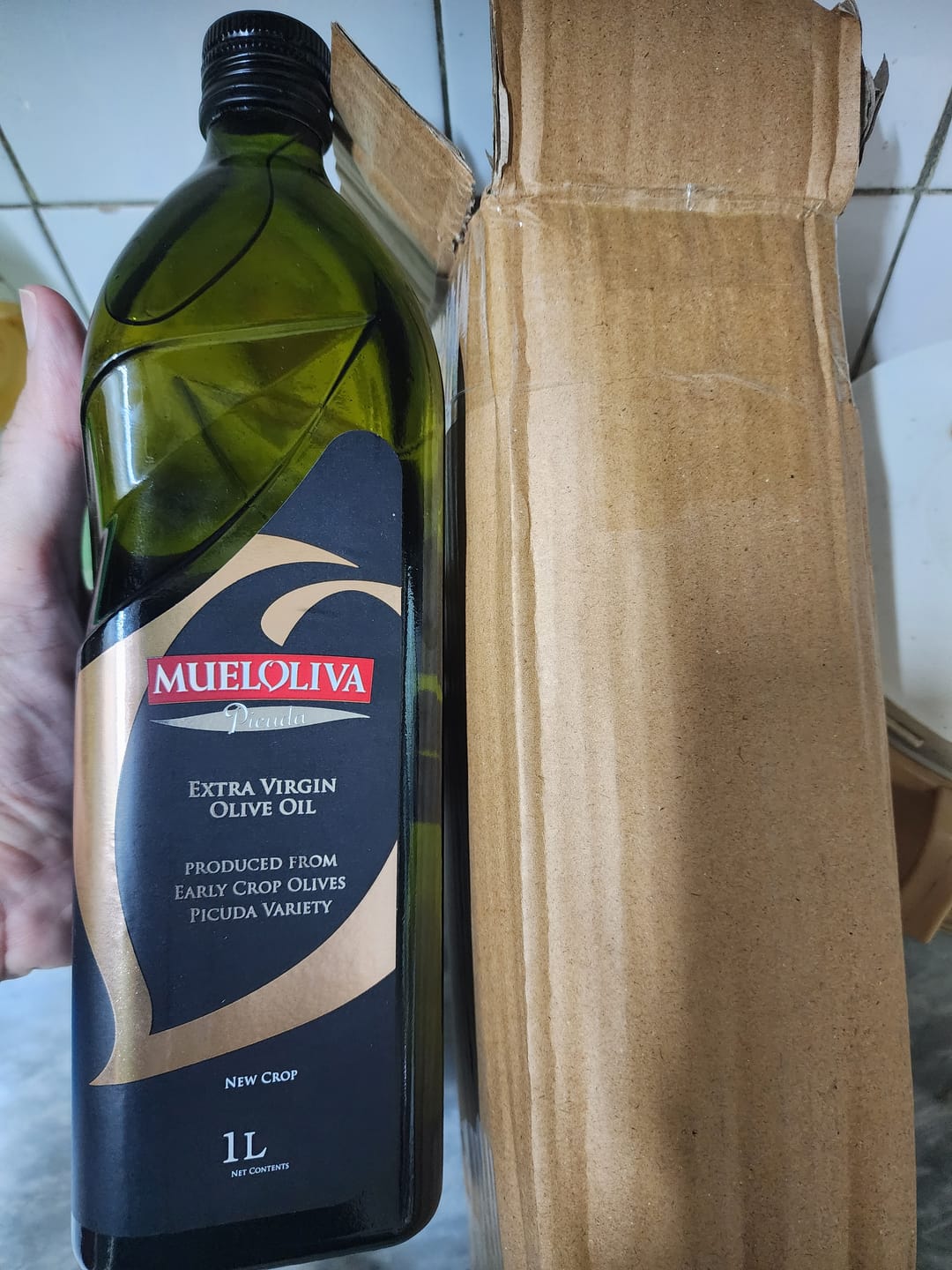 Customer photo review of Picuda Extra Virgin Olive Oil