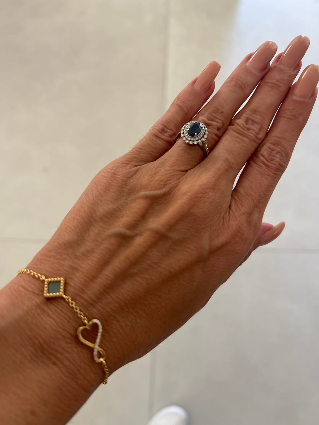 Customer photo review of Eternal Love Bracelet