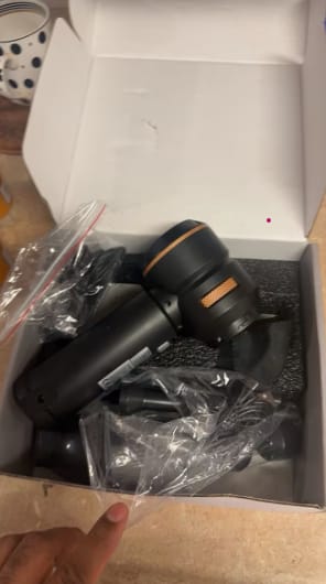 Customer photo review of Cordless Car Vacuum Cleaner & Air Duster | Aerovix Turbo 5000