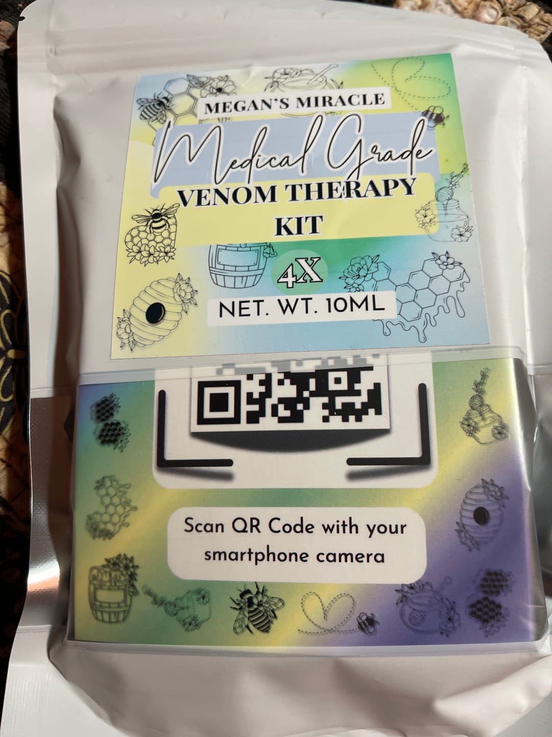 Customer photo review of Medical Grade Bee Venom Therapy Kit