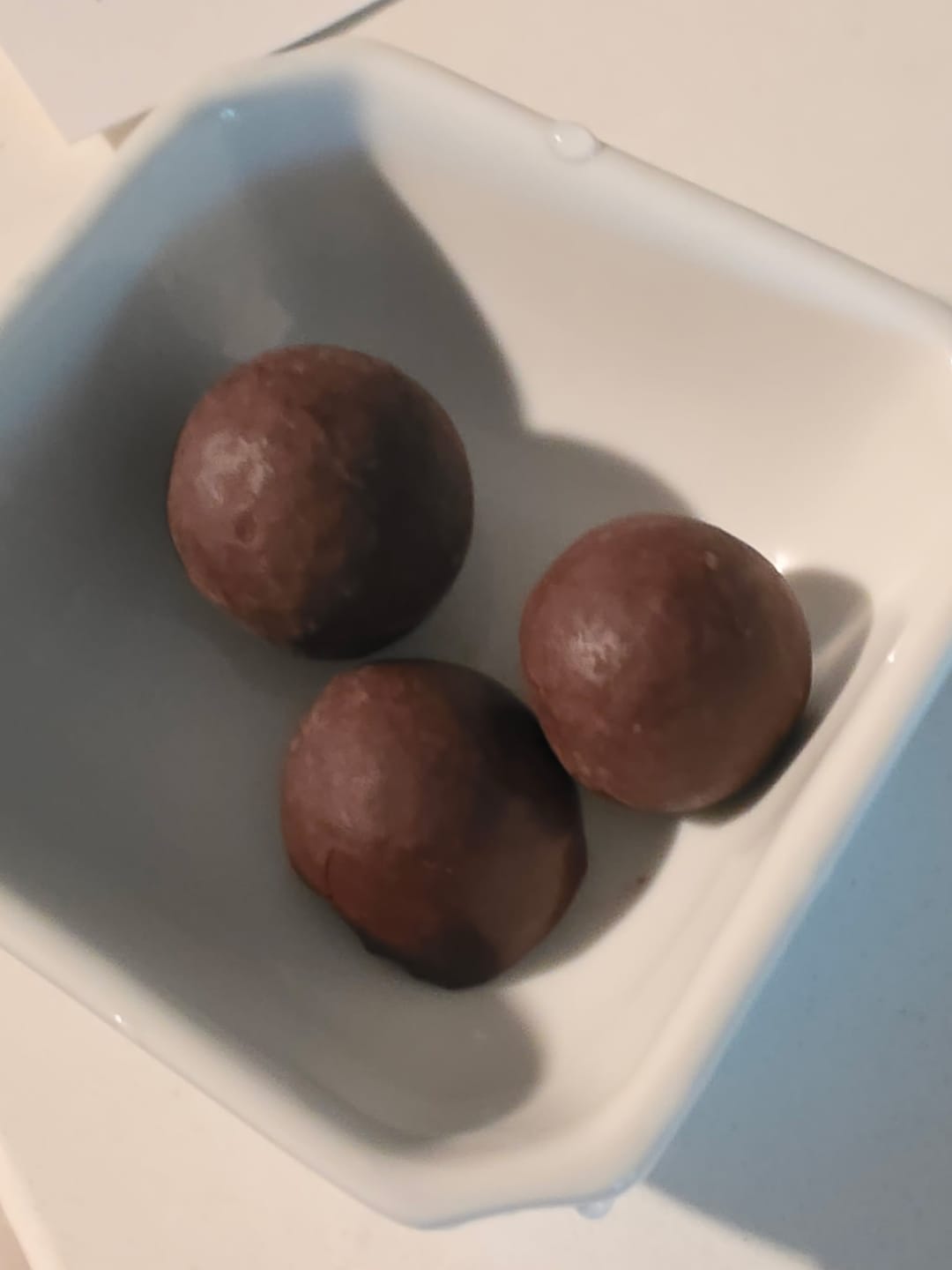 Customer photo review of Dark Chocolate Macadamia Nuts
