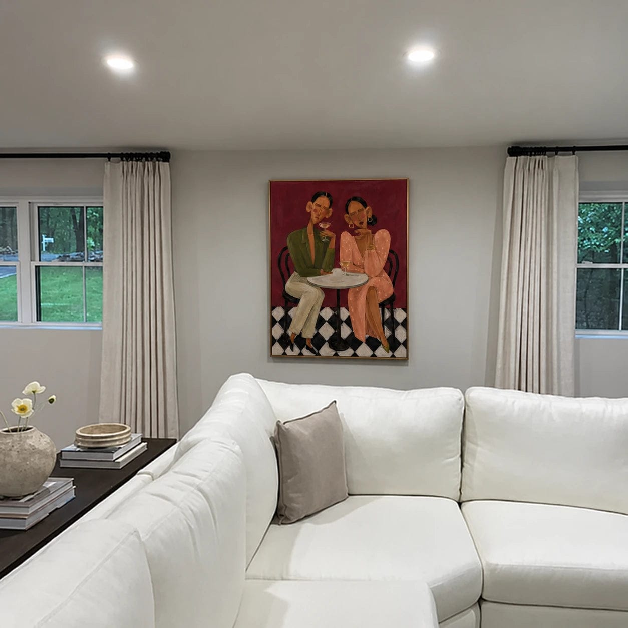 Customer photo review of Modern Folk Art ｜ Evening Companions