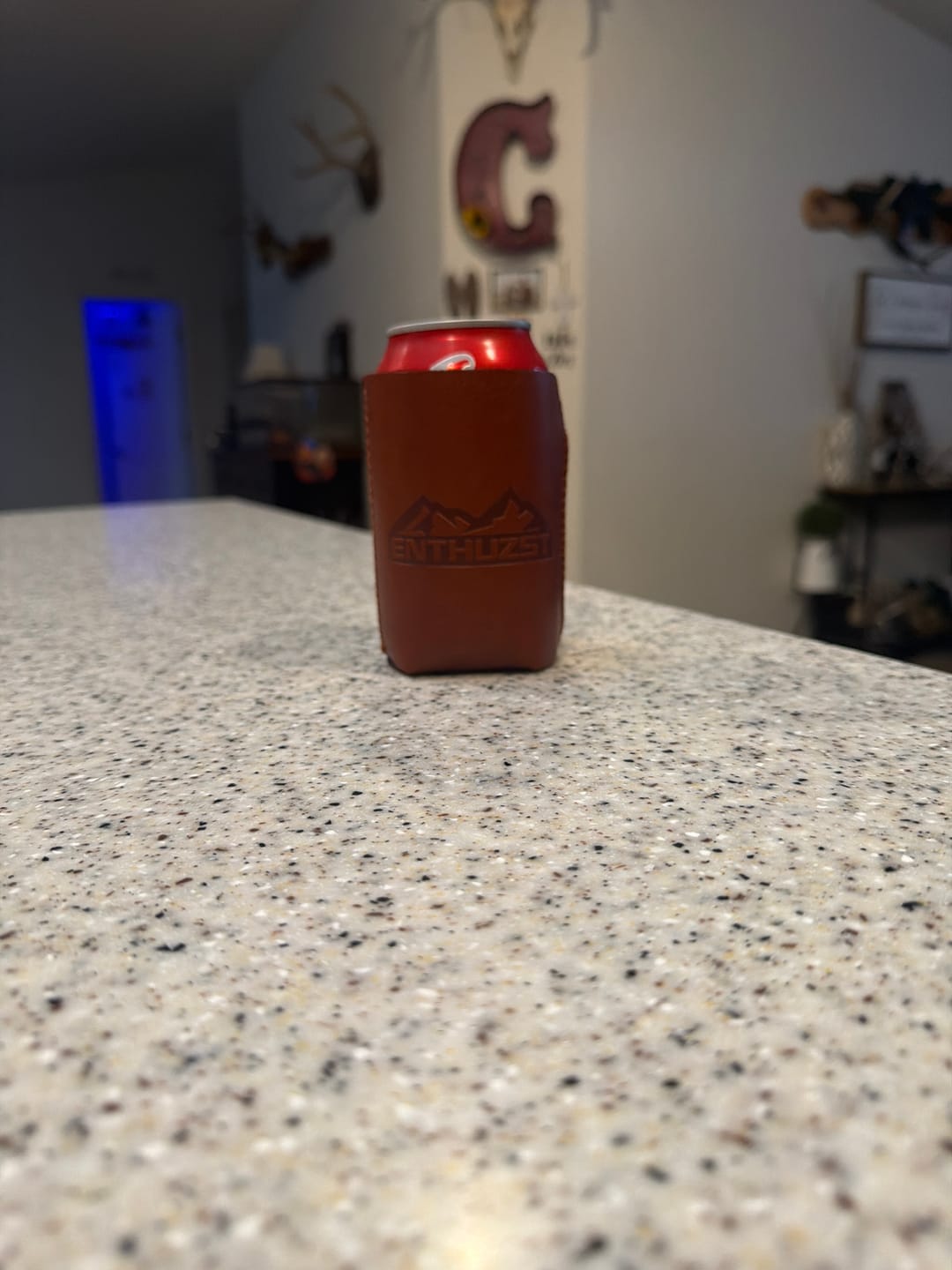 Customer photo review of ENTHUZST™ LEATHER KOOZIE