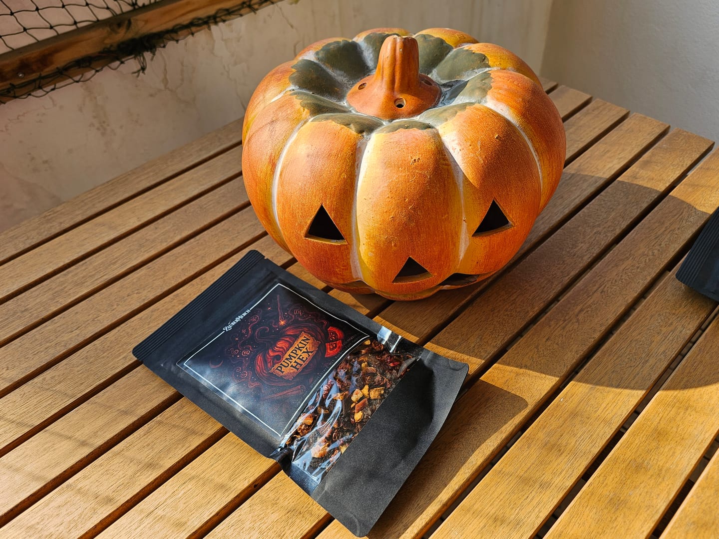 Customer photo review of Pumpkin Hex – Früchtetee mit Kürbis-Zimt-Geschmack | Halloween Tee