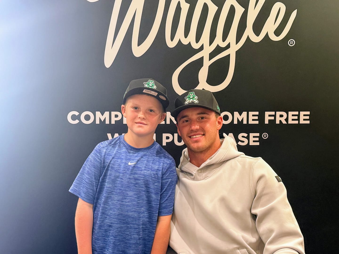 Customer photo review of Ice Otter 2.0 - Jake Oettinger Limited-Edition Hat