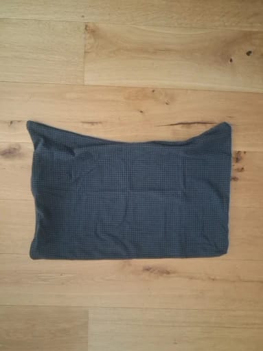 Customer photo review of Ribbed Corduroy Cushion Cover