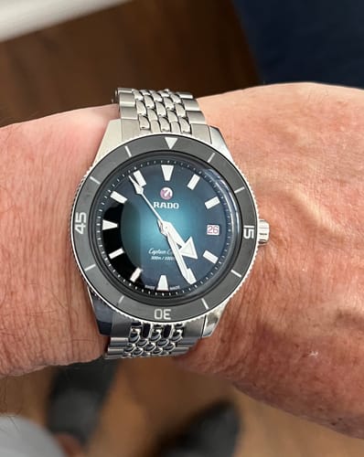 Customer photo review of Rado Captain Cook Automatic Men 39mm Watch R32223213