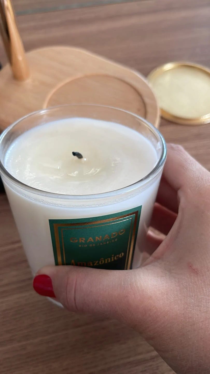 Customer photo review of Dimmable Candle Warmer Lamp