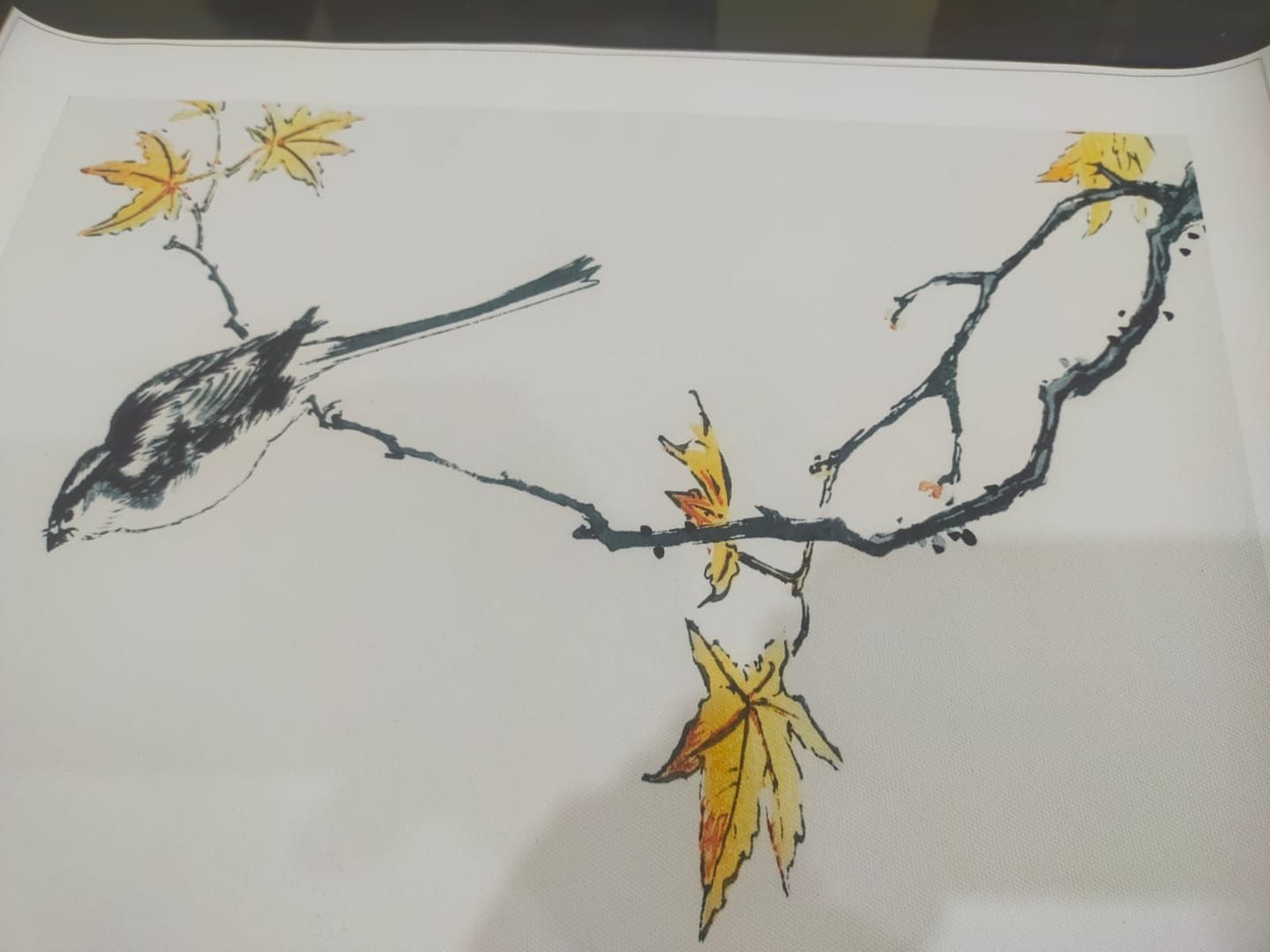 Customer photo review of Autumn Chirp by Ohara Koson