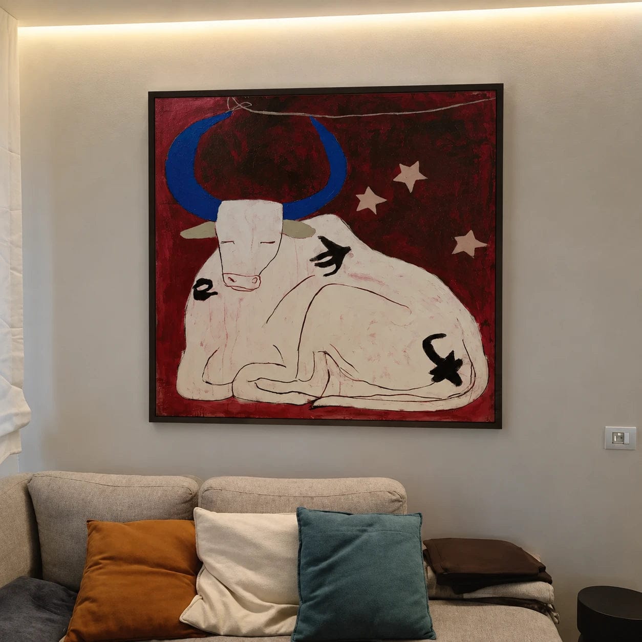 Customer photo review of Modern Folk Art ｜ The Starry Guardian