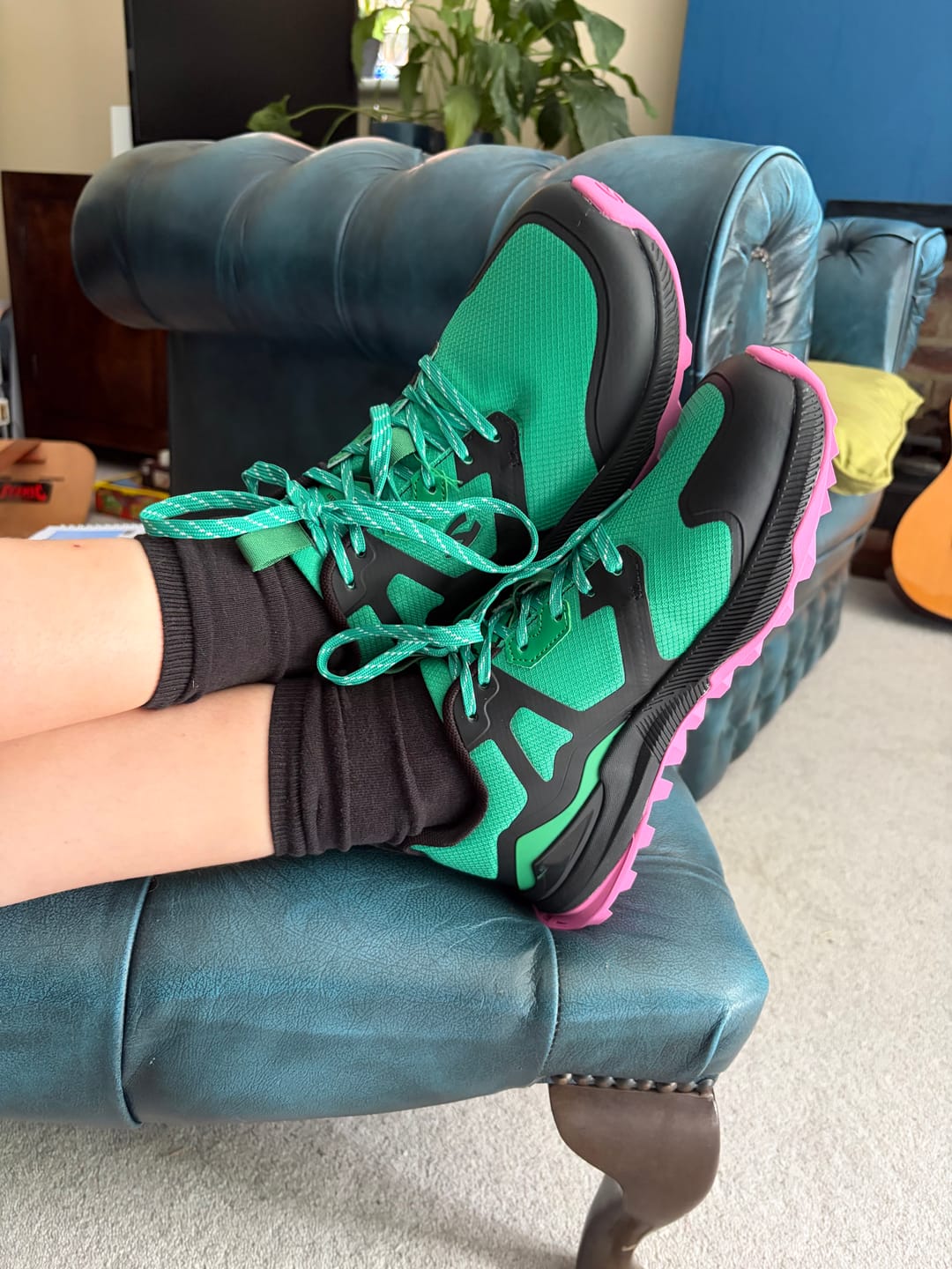 Customer photo review of Aurora - Wide Toe Sneakers