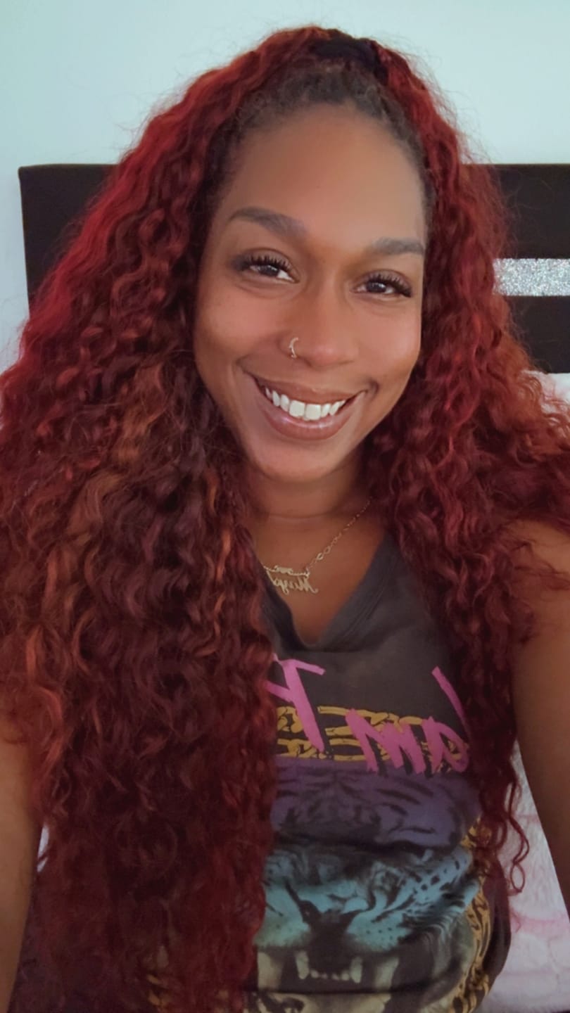 Customer photo review of Human Crochet Hair Water Wave For Miracle Knots