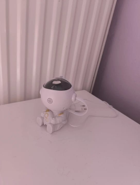Customer photo review of Astronaut Galaxy Projector