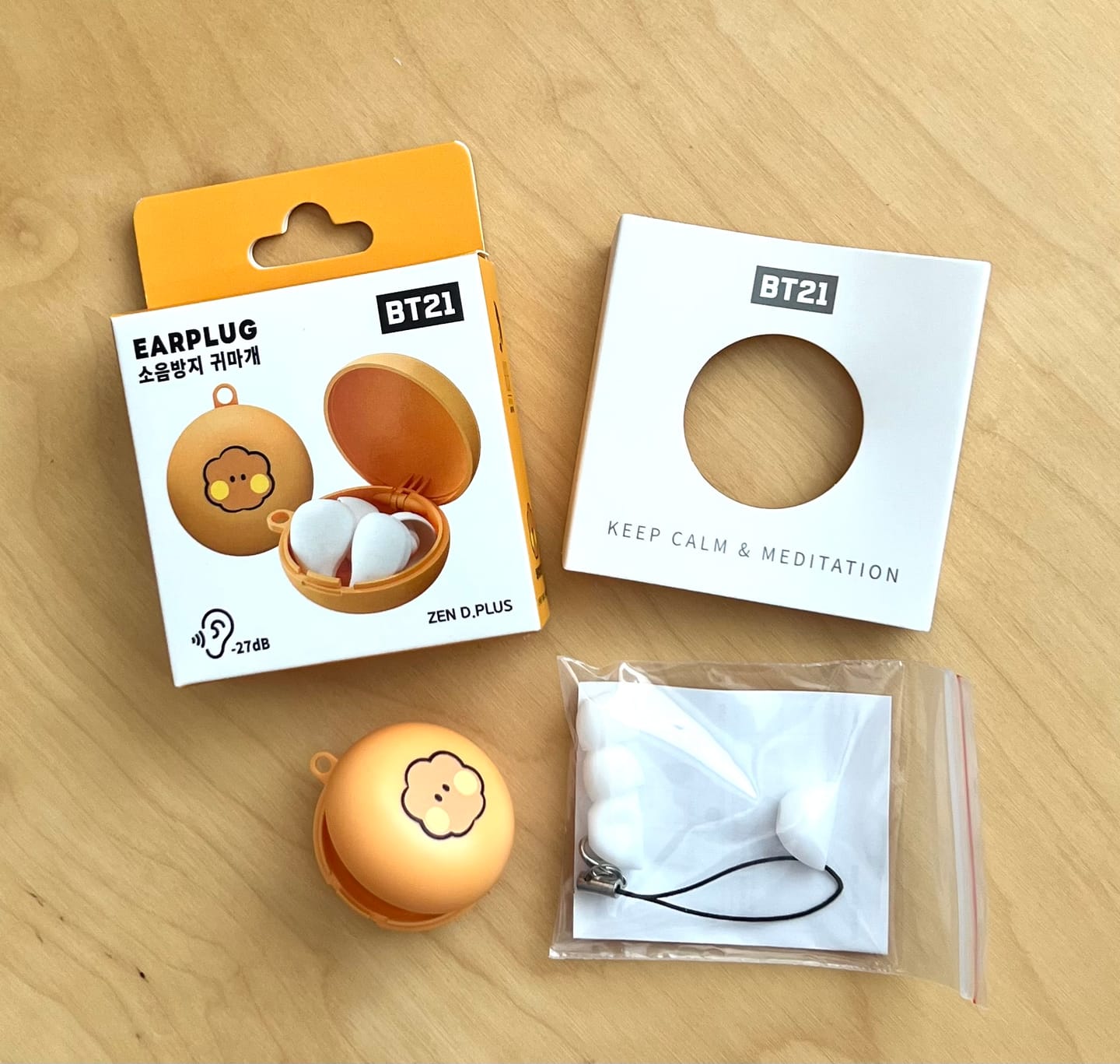 Customer photo review of BT21 MININI EARPLUG