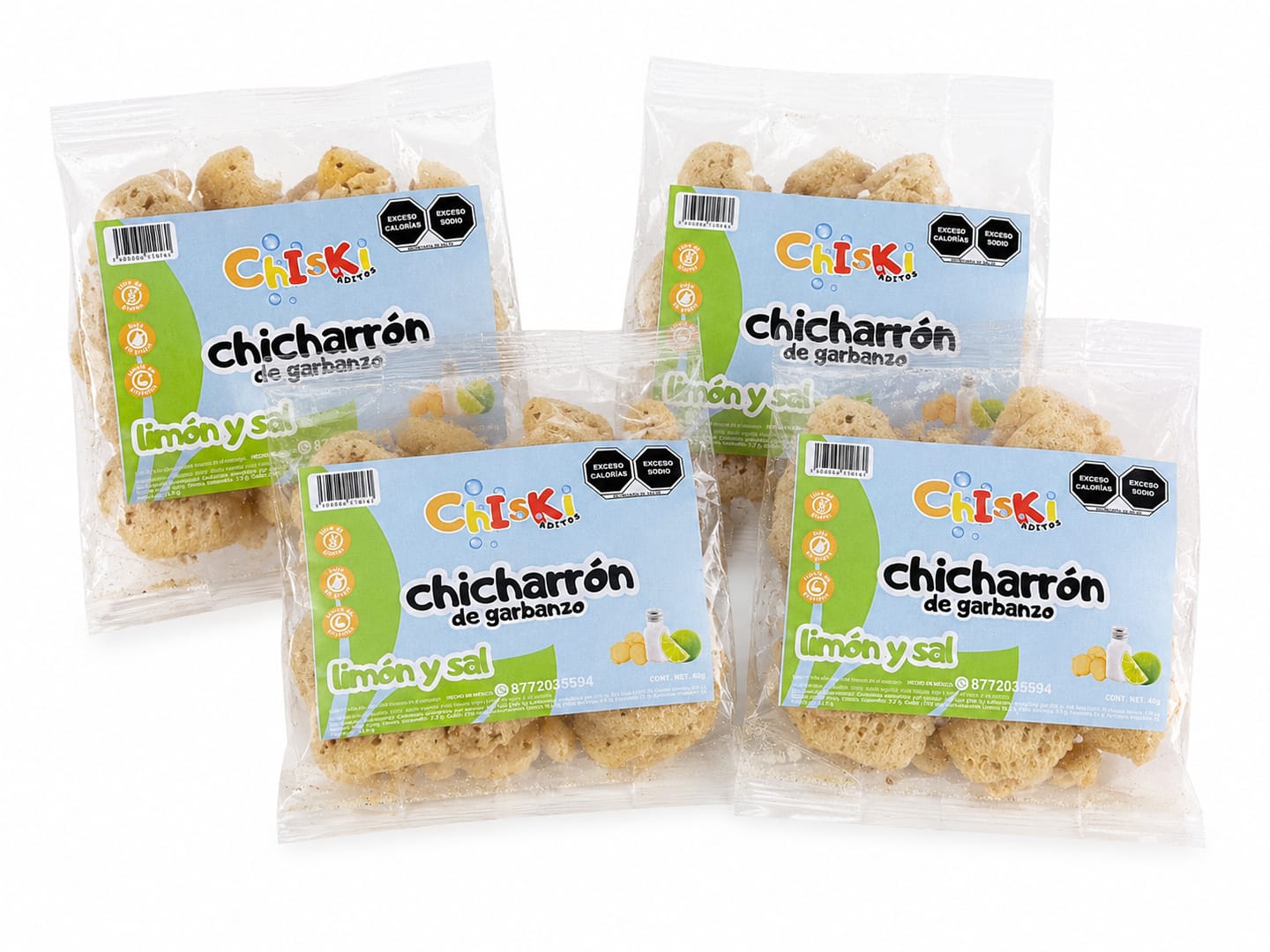 Customer photo review of Chicharrón de Garbanzo 40gr