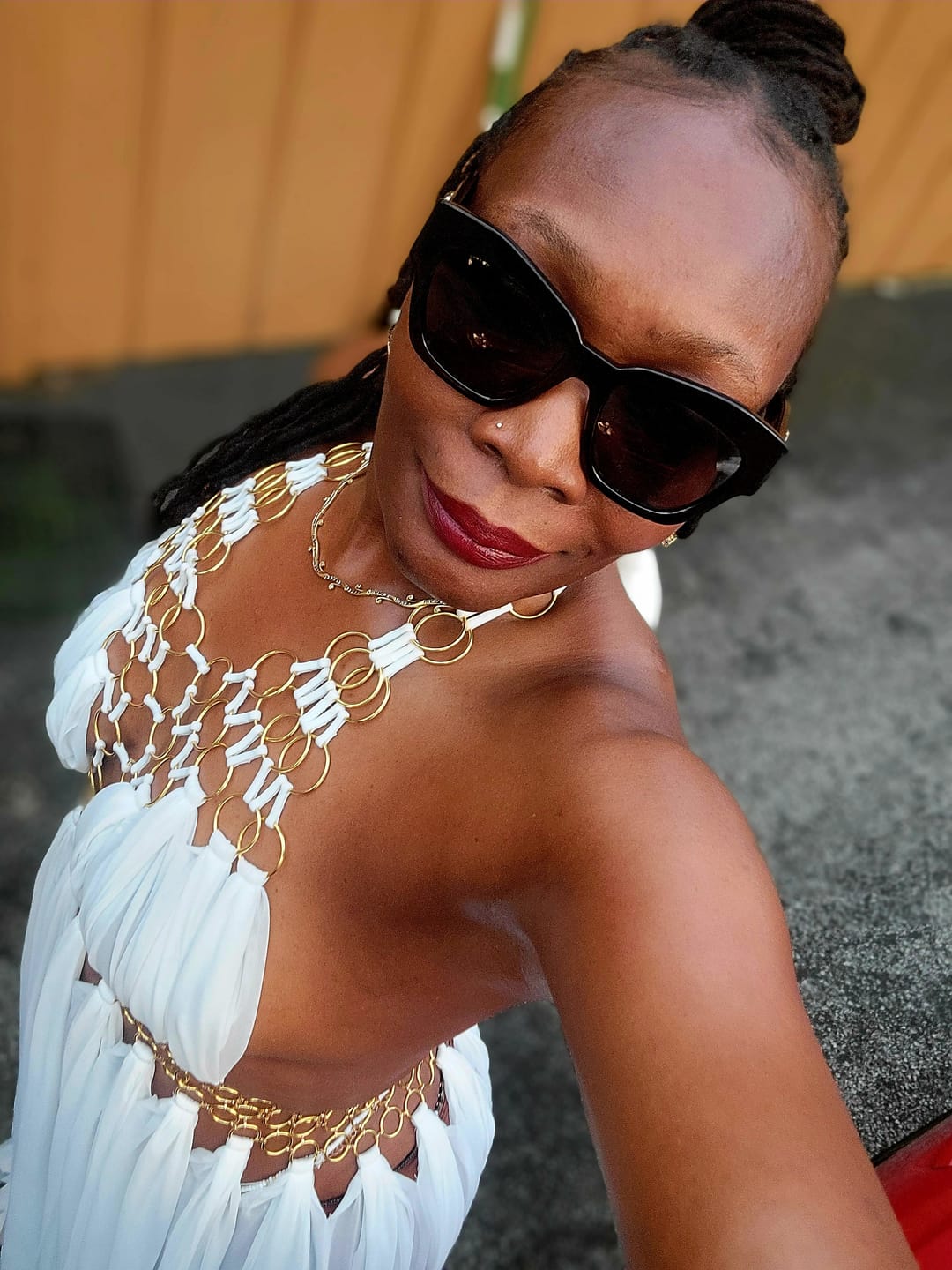Customer photo review of Olympia Luxe Maxi - FEW LEFT