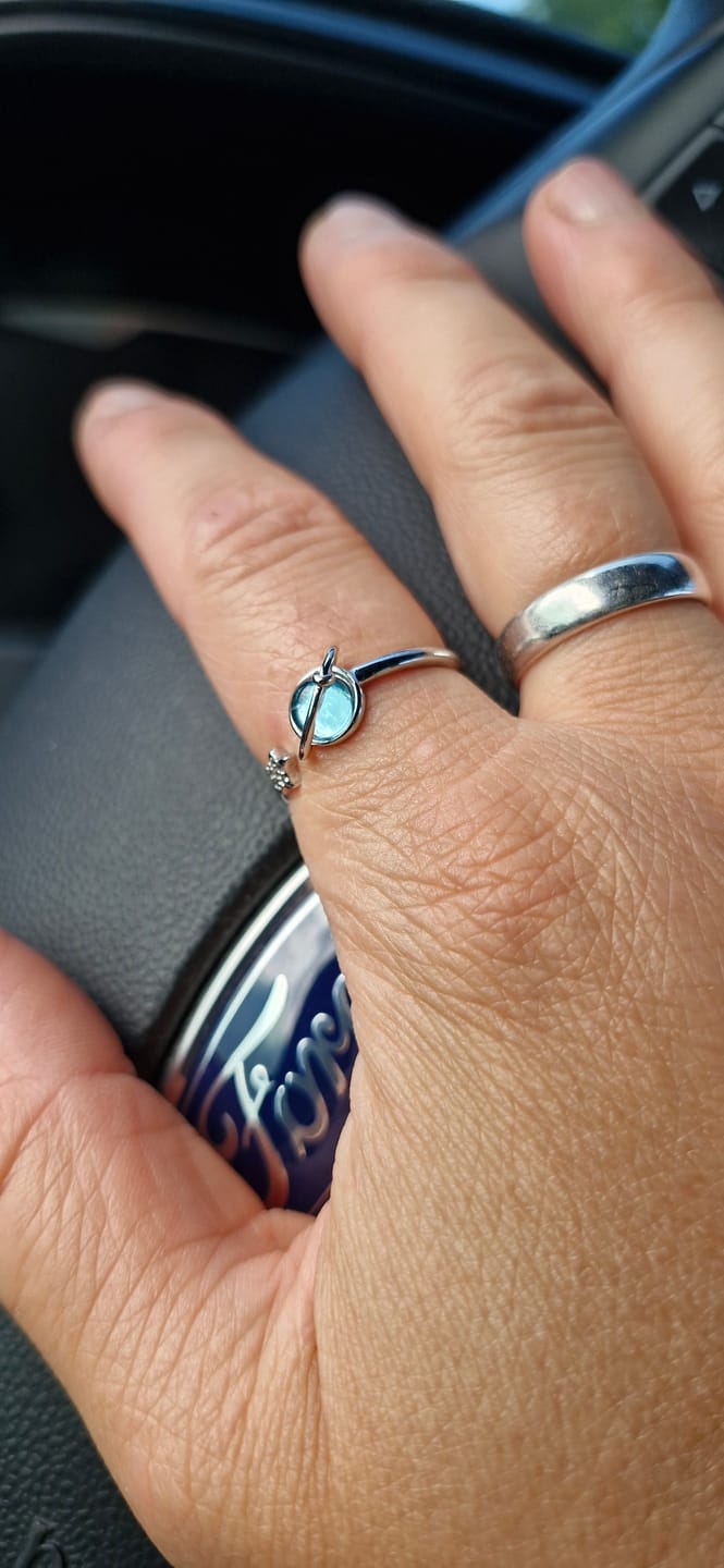 Customer photo review of Mondstein Ring - Mond & Stern