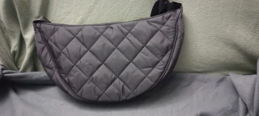 Customer photo review of Ella Nylon Crossbody Belt Bag