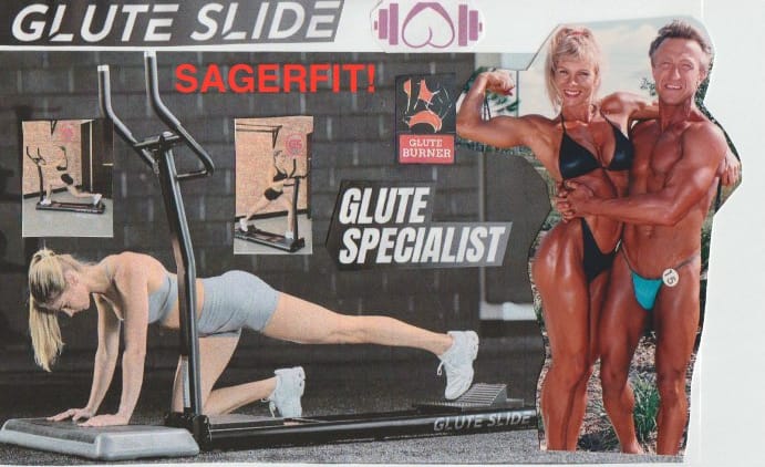 Customer photo review of Glute Slide Training Caddy