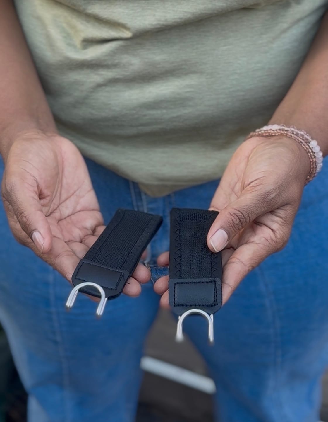 Customer photo review of Hook'Em™ Belt Strap