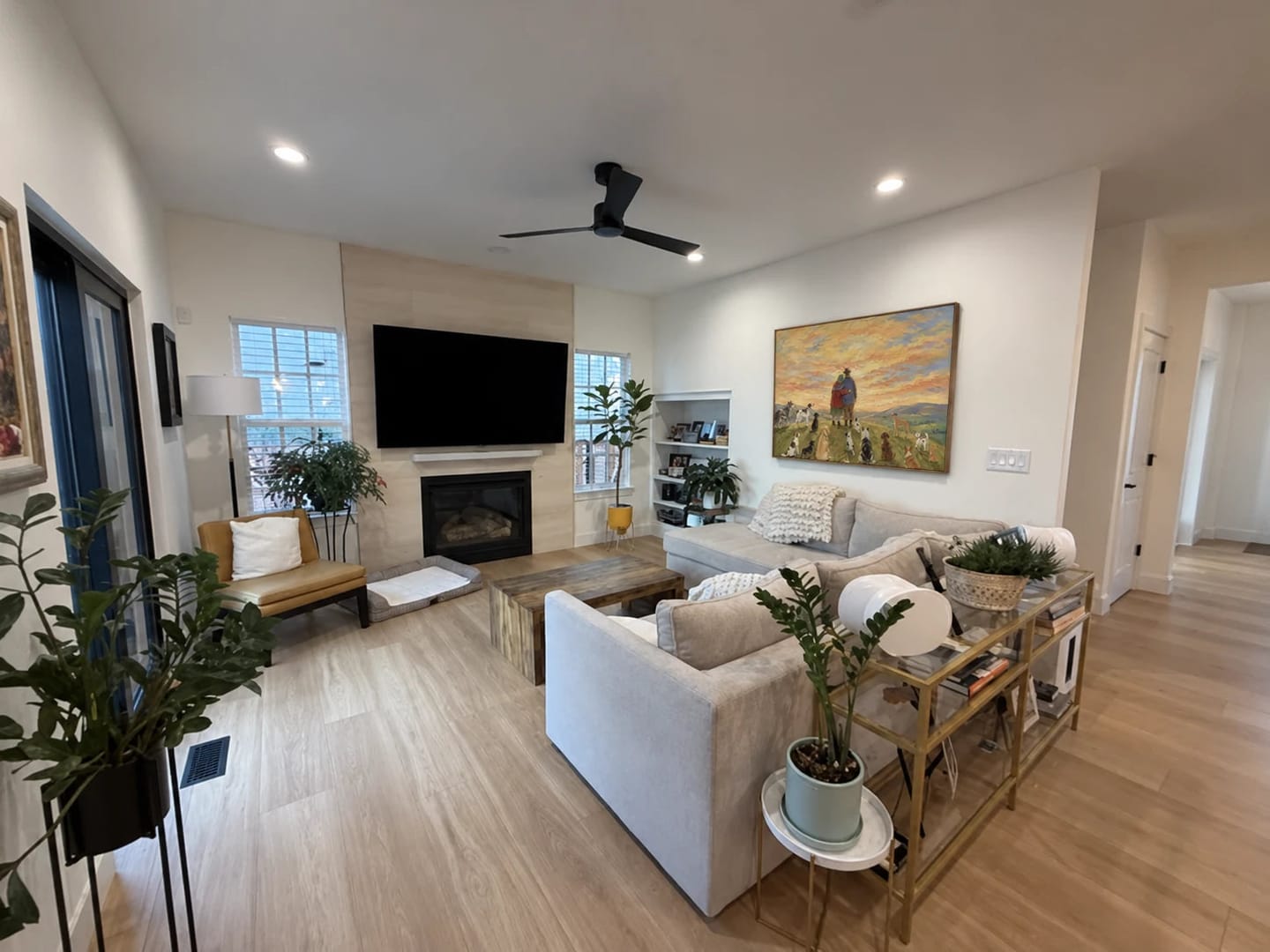 Customer photo review of Modern Folk Art｜Sunset Meadow Companions