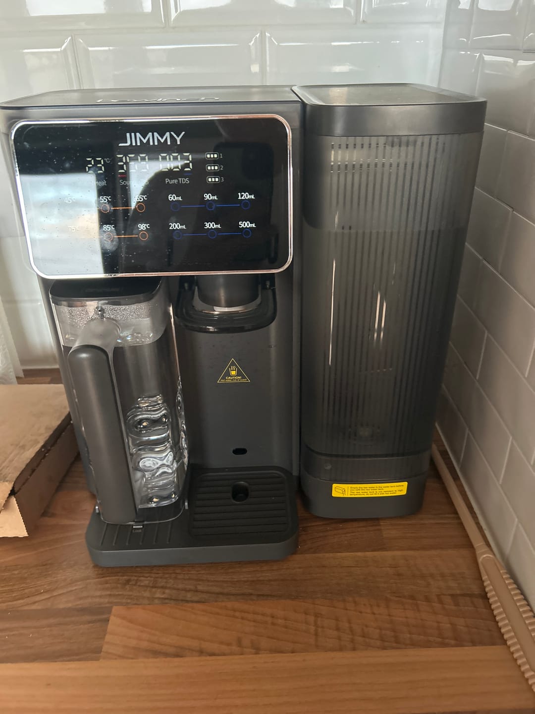 Customer photo review of R9 Countertop Reverse Osmosis Water Purifier