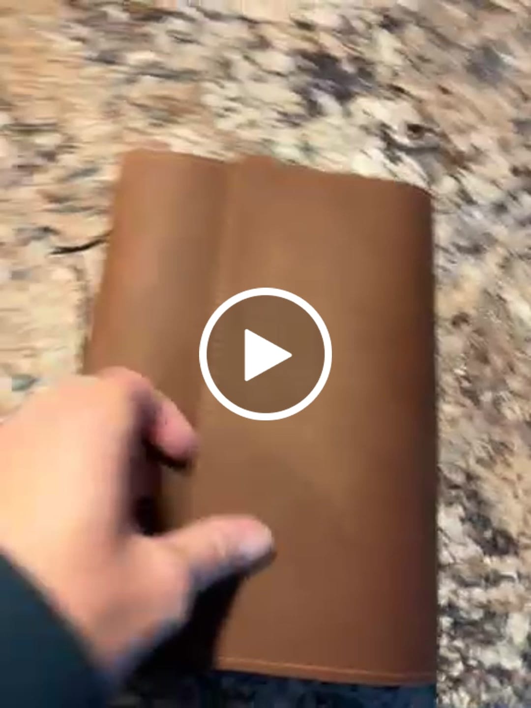Customer video review of Mystery A5 Journal Cover