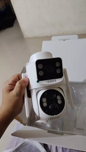 Customer photo review of 4G CCTV 2K HD 360° - Single & Dual Lens | No WiFi, No Power Needed | LIFETIME FREE 4G DATA INCLUDED
