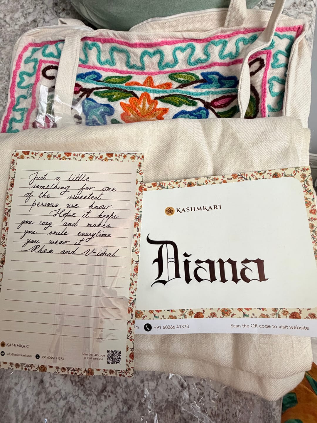 Customer photo review of Ivory Glow Wrap