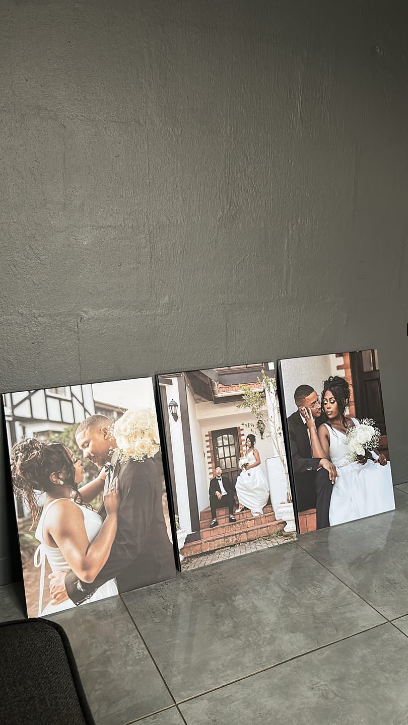 Customer photo review of 3 x A2 Canvas Combo