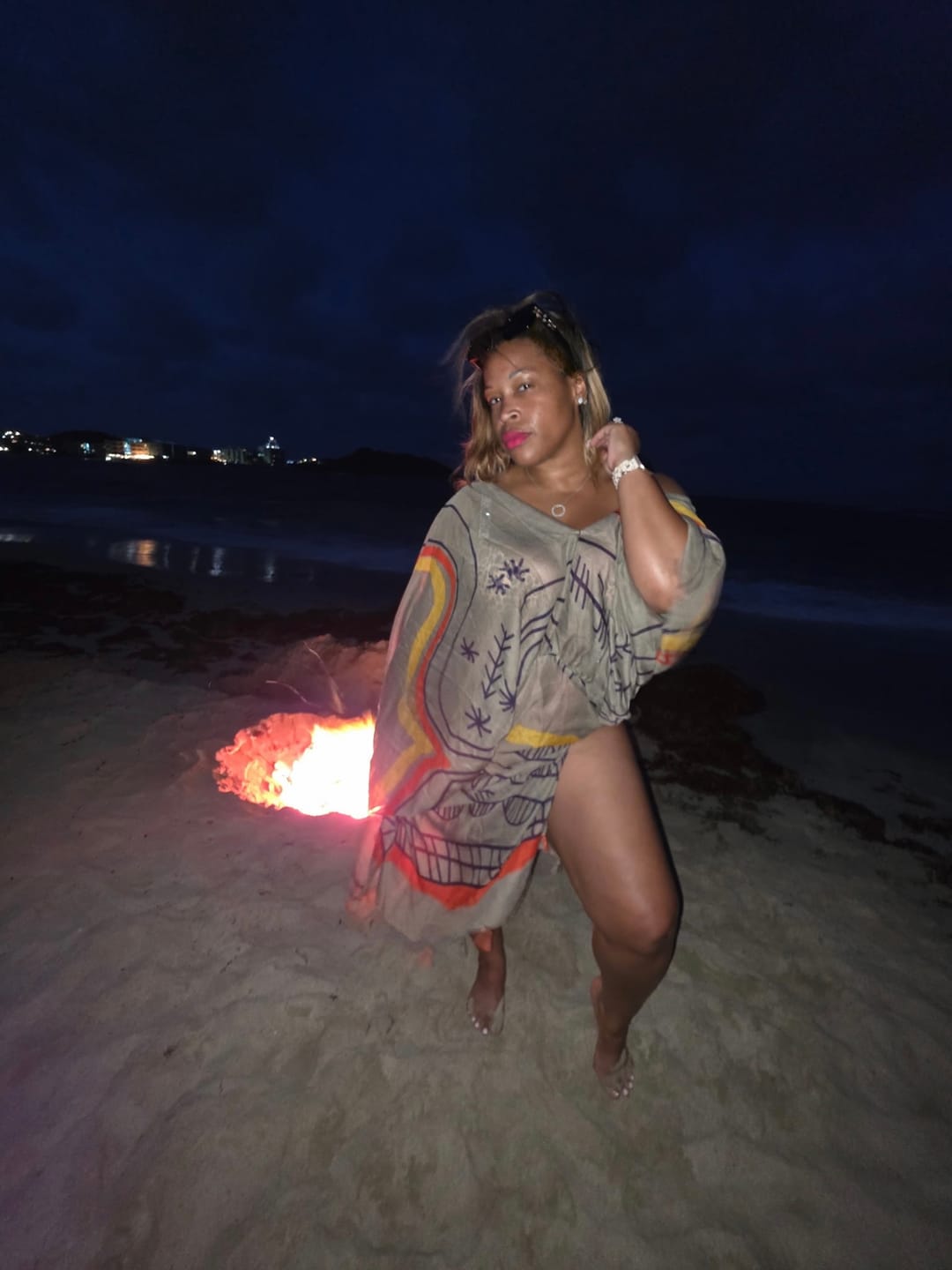 Customer photo review of Marley kimono