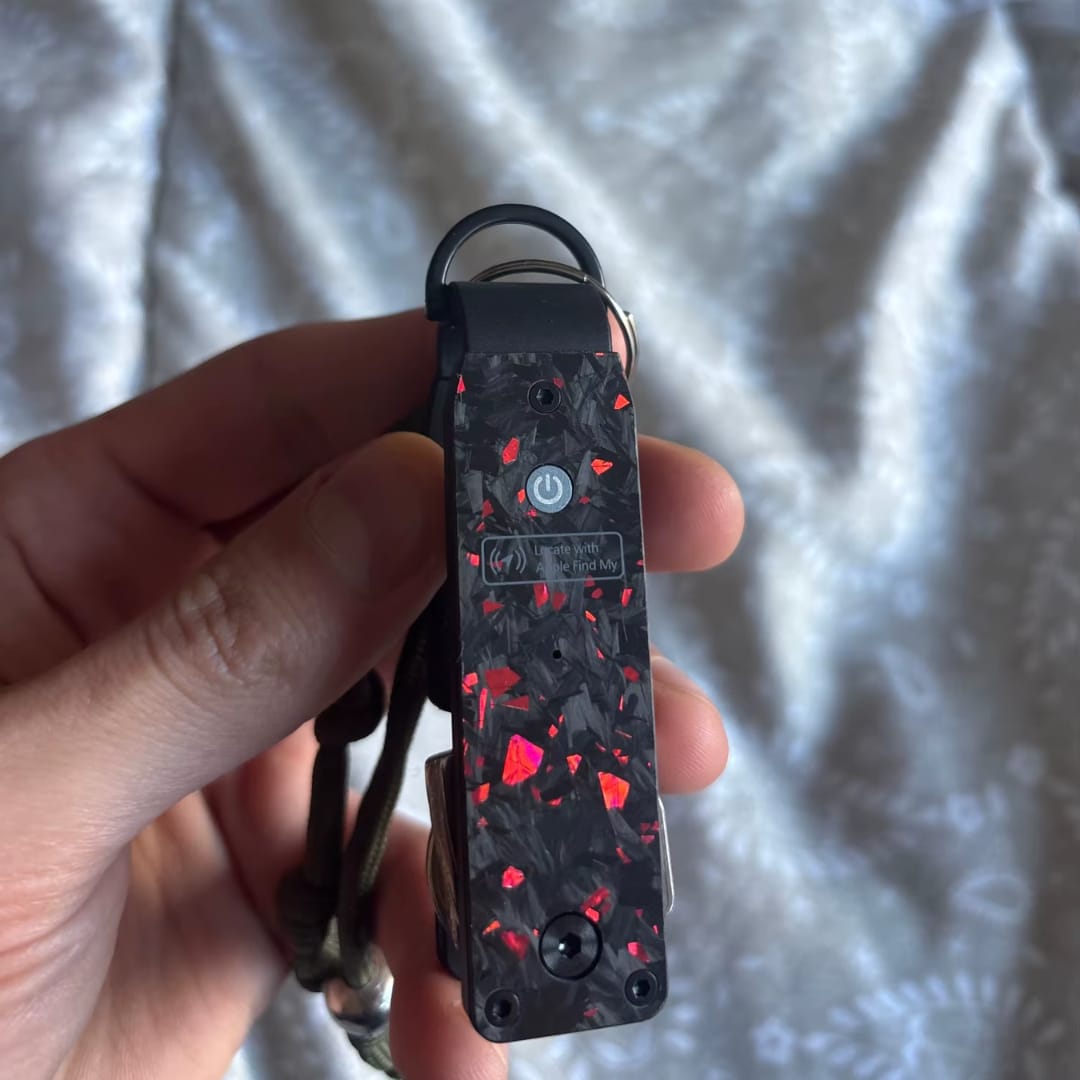 Customer photo review of Trakey – Smart Key Organizer