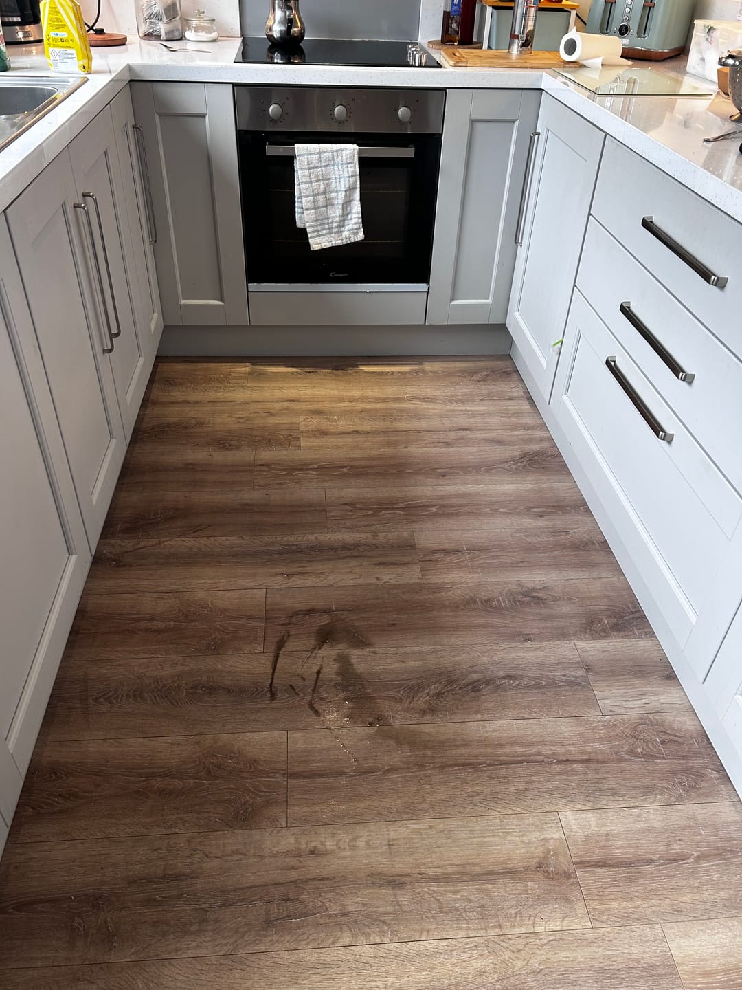 Customer photo review of Magic Floor Scrubbing Brush