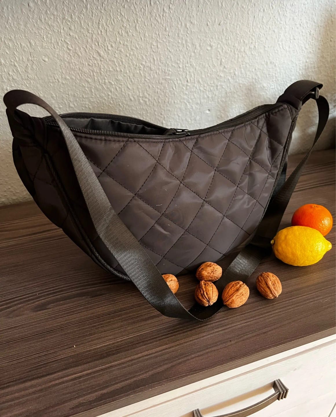 Customer photo review of Ella Nylon Crossbody Belt Bag