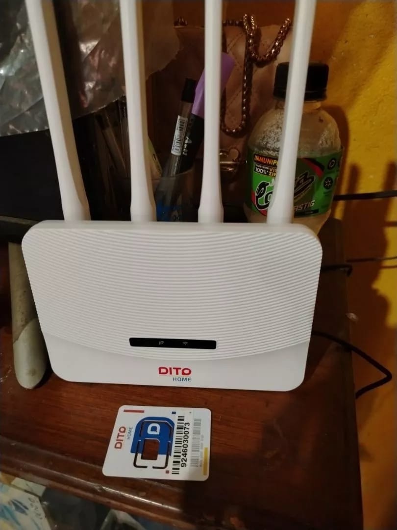 Customer photo review of DITO Home WoWFi Pro w/ Unli Data for 15/30Days