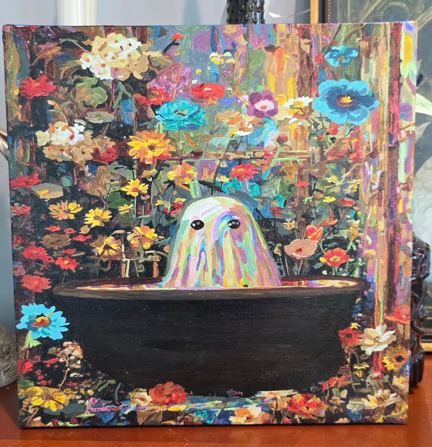 Customer photo review of Design Your Own Paint by Number with AI