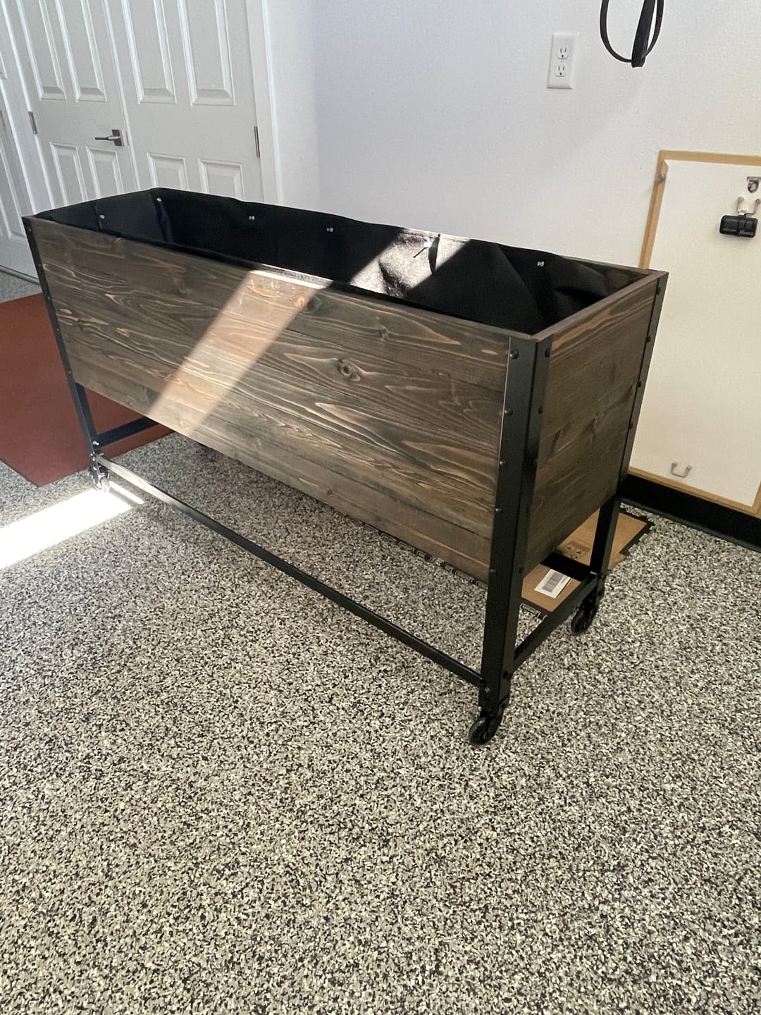 Customer photo review of 18″ x 60″ Deep Root Raised Garden Bed - 30″ TALL / Select Grade