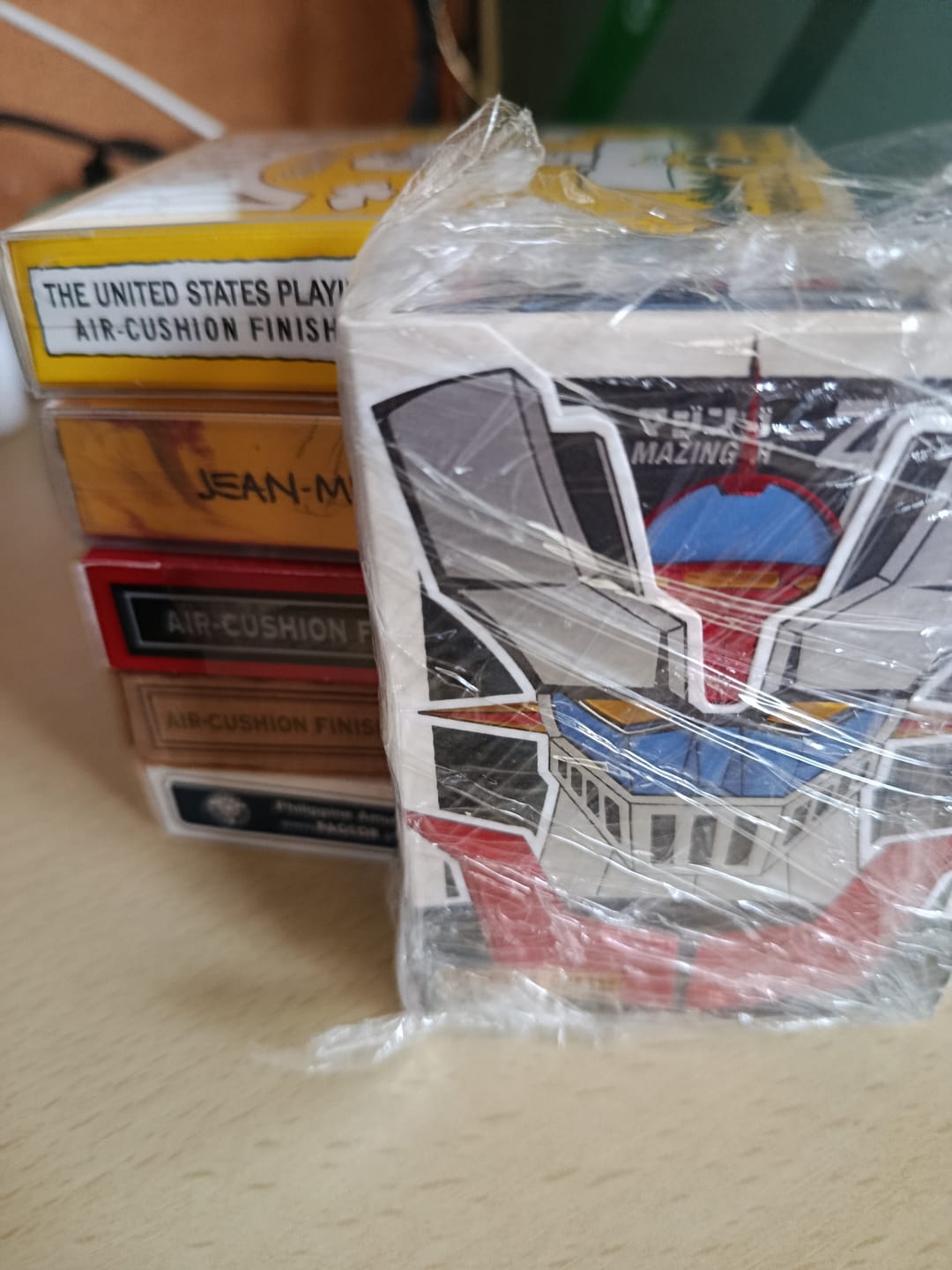Customer photo review of Mazinger Z Collector's Edition Playing Cards